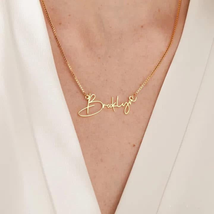Custom Necklace February.