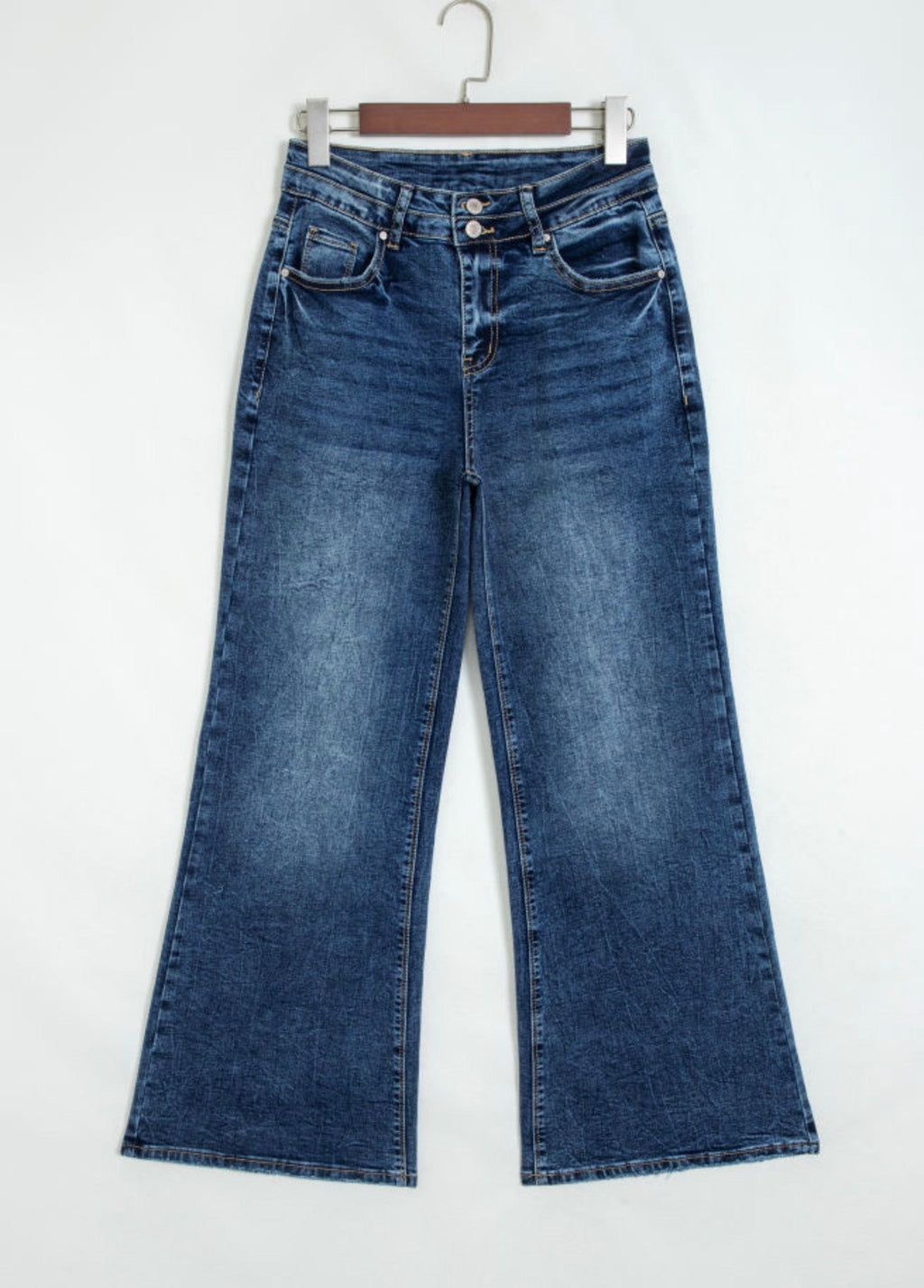 Blue Acid Wash Jeans (Light or Dark Wash)