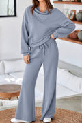 Cowl Neck Pullover Set