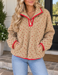 Heart Fleece Sweatshirt