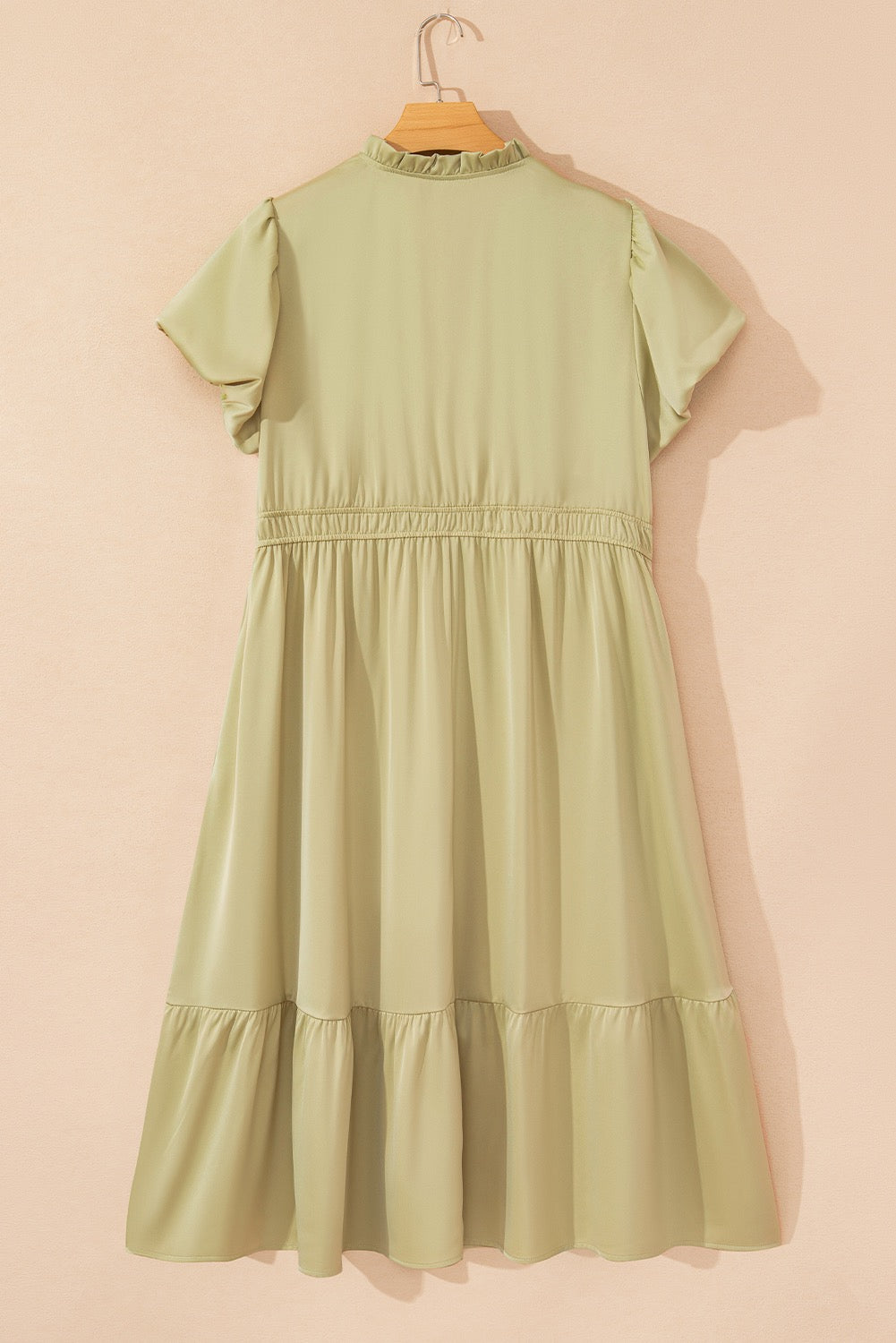 Green Plus Size Maxi LT
