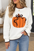 Pumpkin Pullover Sweater